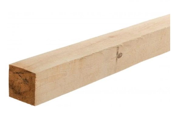 Брус хв. порід оброблений 100х100х3000